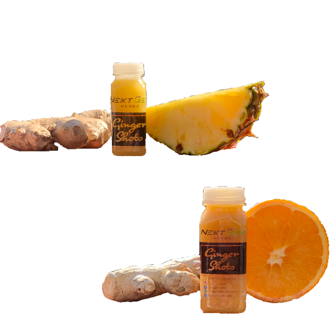TURMERIC GINGER &amp; PINEAPPLE GINGER SHOTS PRICES RANGE FROM $5.00 - $124.99 - Next Generation Herbs 